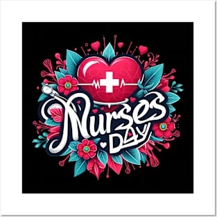 nurse day Posters and Art